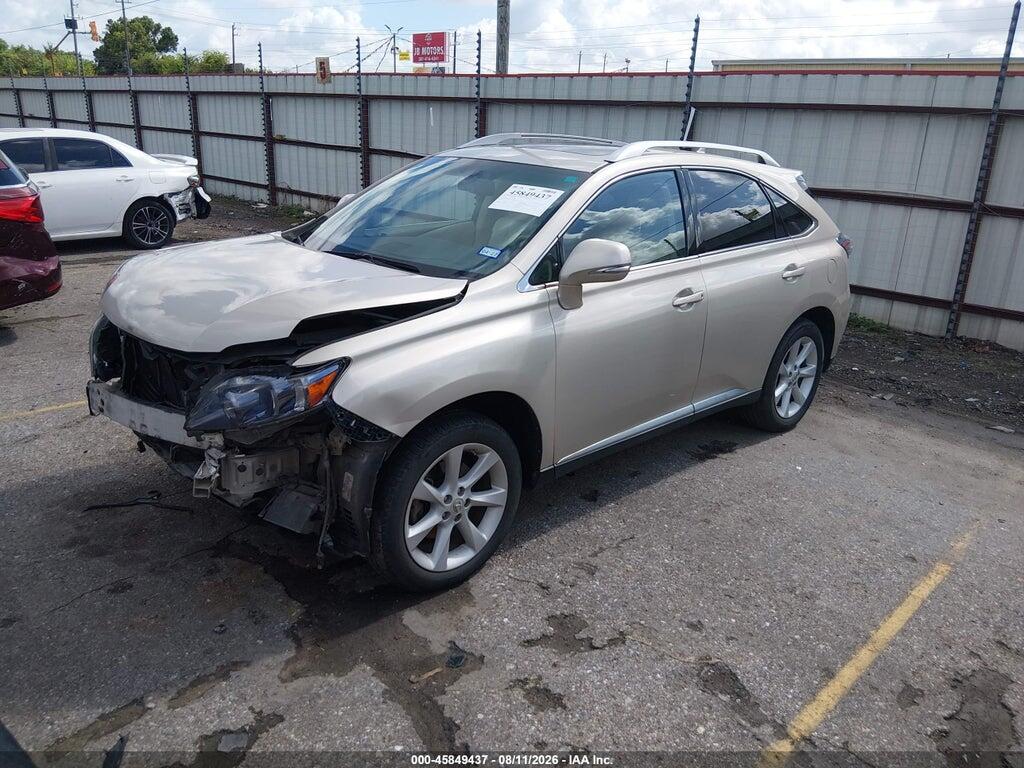 2T2ZK1BAXCC077879 2012 LEXUS RX 350 photo no. 2