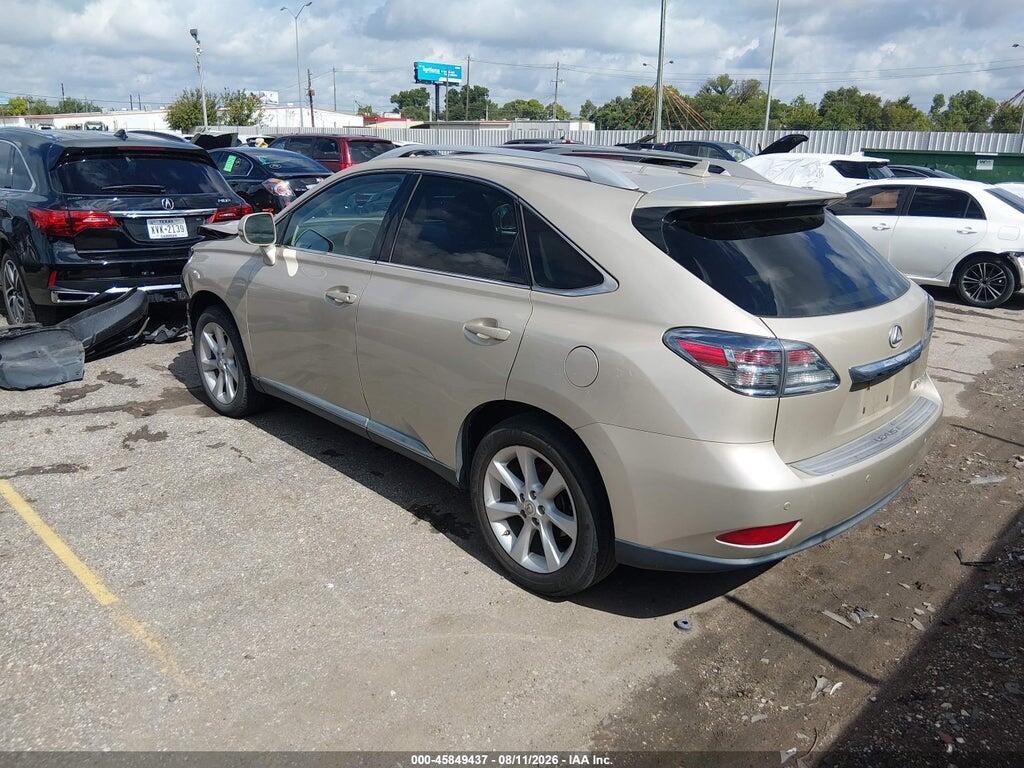 2T2ZK1BAXCC077879 2012 LEXUS RX 350 photo no. 3