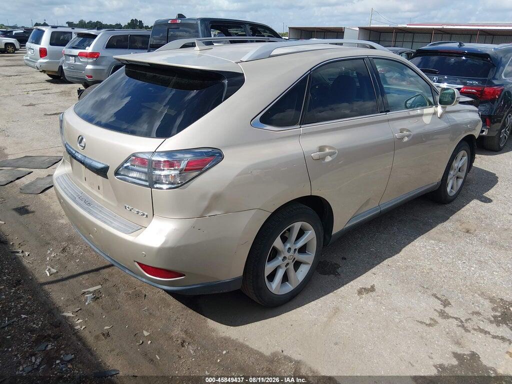 2T2ZK1BAXCC077879 2012 LEXUS RX 350 photo no. 4