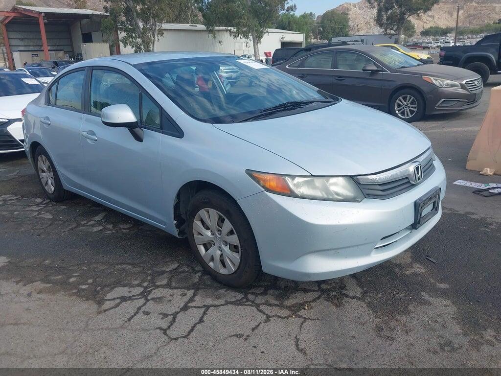 2HGFB2F52CH509916 2012 HONDA CIVIC photo no. 1