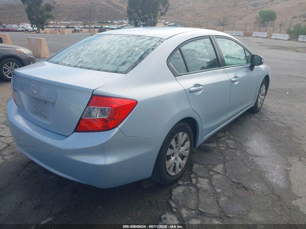 2HGFB2F52CH509916 2012 HONDA CIVIC photo no. 4