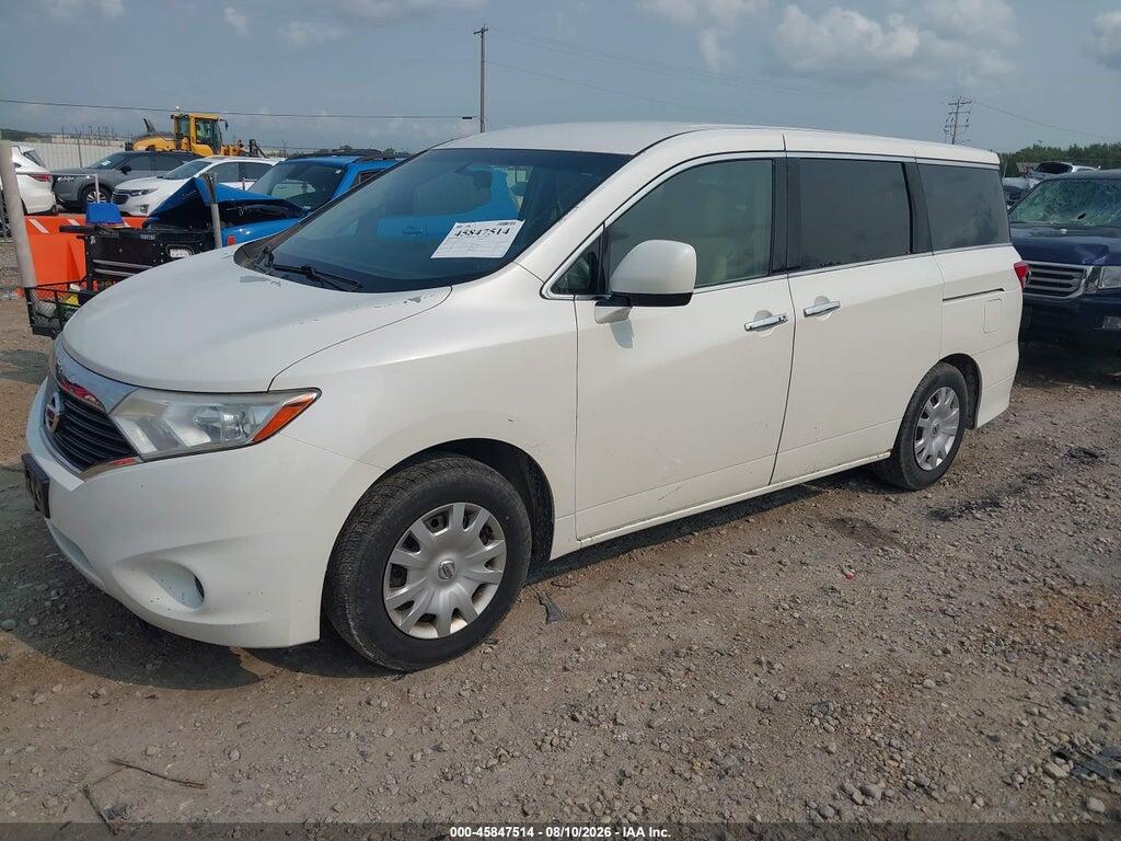 JN8AE2KP7C9031732 2012 NISSAN QUEST photo no. 2
