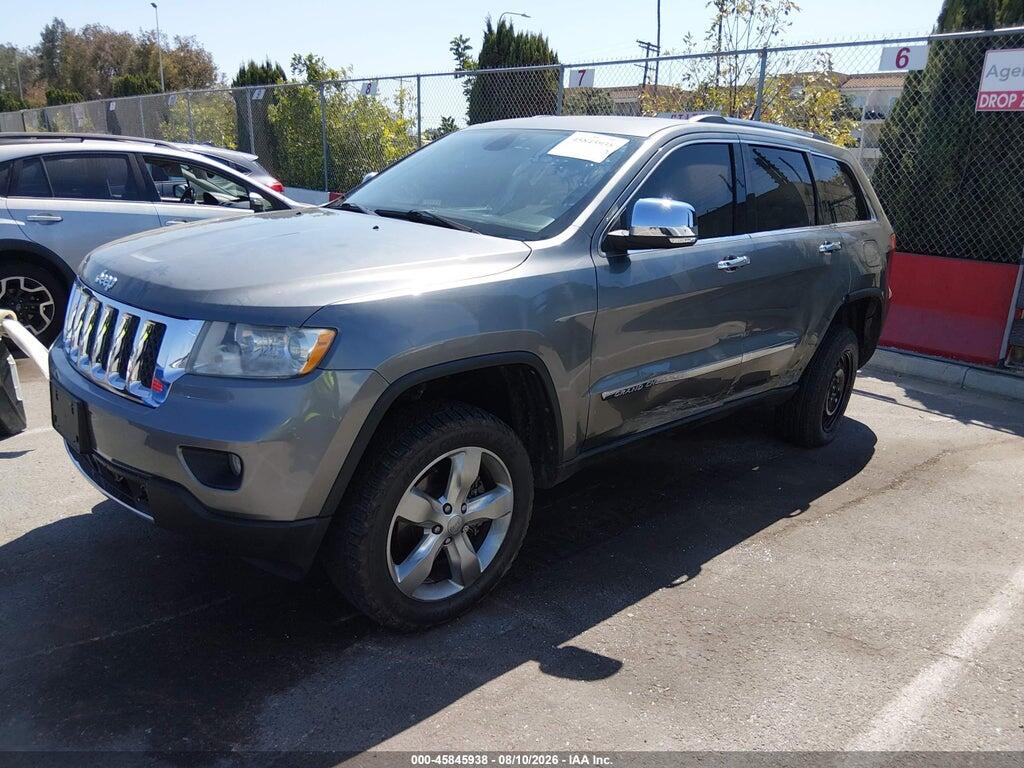 1C4RJFCT3CC262949 2012 JEEP GRAND CHEROKEE photo no. 2