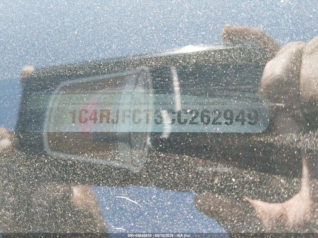 1C4RJFCT3CC262949 2012 JEEP GRAND CHEROKEE photo no. 9