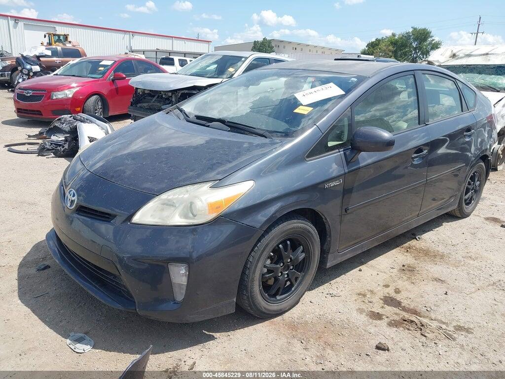 JTDKN3DU9C1610146 2012 TOYOTA PRIUS photo no. 2