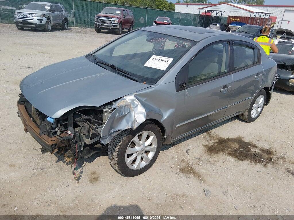 3N1AB6APXCL611645 2012 NISSAN SENTRA photo no. 2