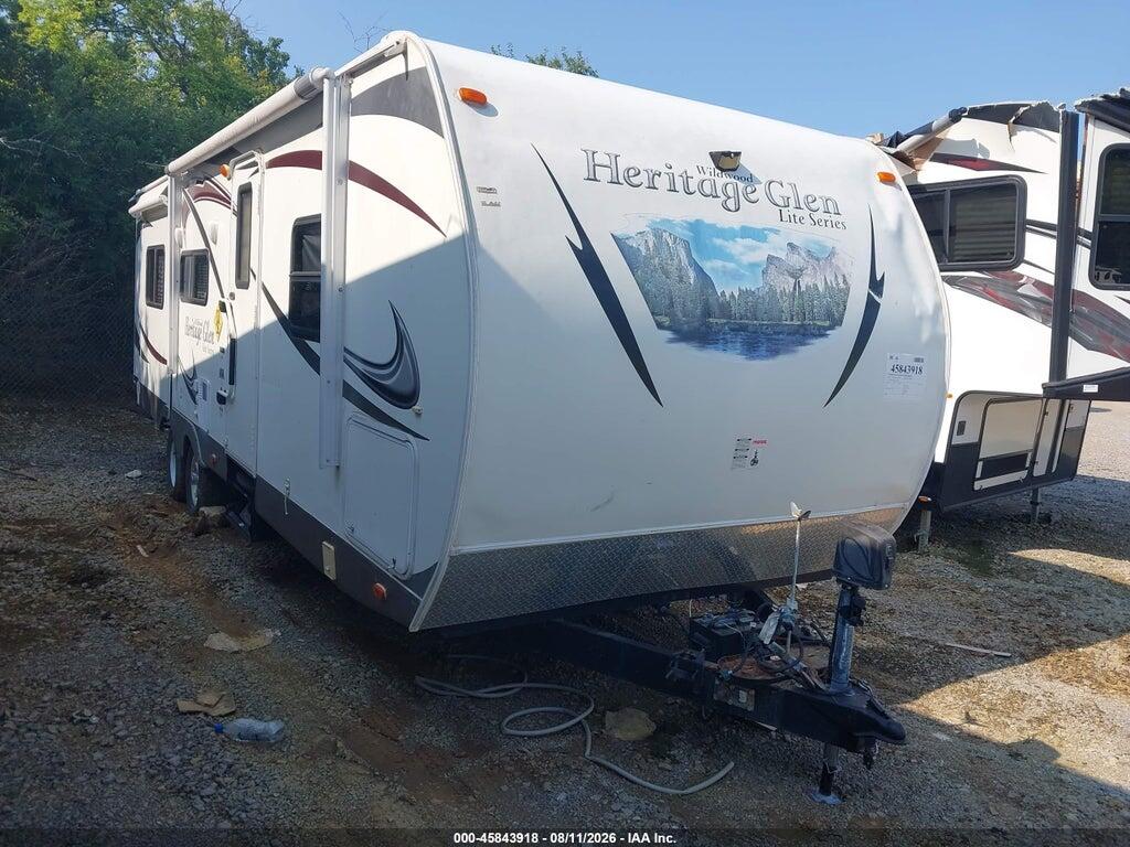 4X4TWBC26CU003948 2012 FOREST RIVER TRAVEL TRLR photo no. 1