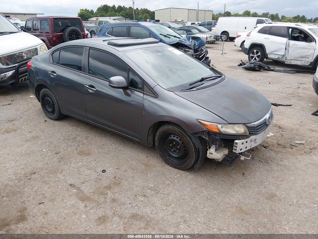 19XFB2F87CE076727 2012 HONDA CIVIC photo no. 1