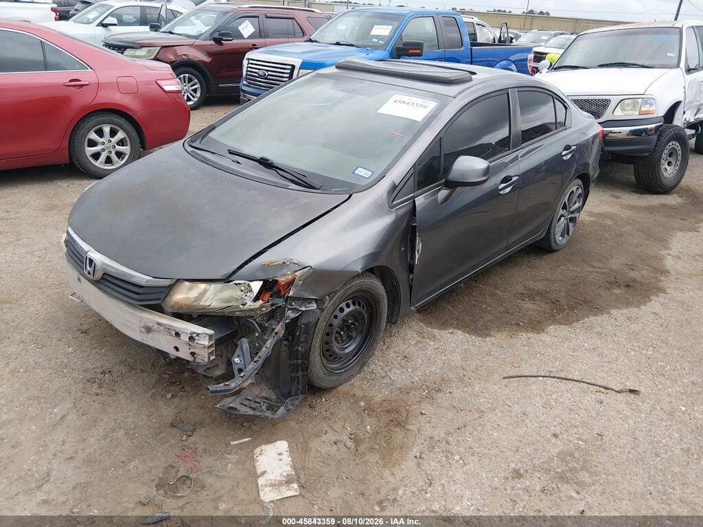 19XFB2F87CE076727 2012 HONDA CIVIC photo no. 2