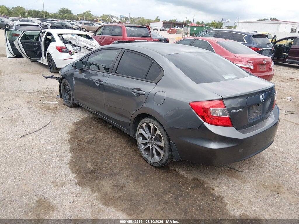 19XFB2F87CE076727 2012 HONDA CIVIC photo no. 3