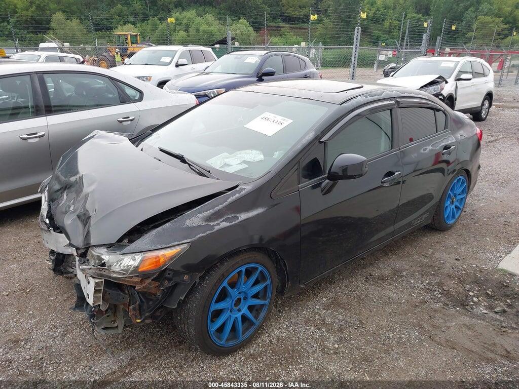 2HGFB6E52CH704858 2012 HONDA CIVIC photo no. 2
