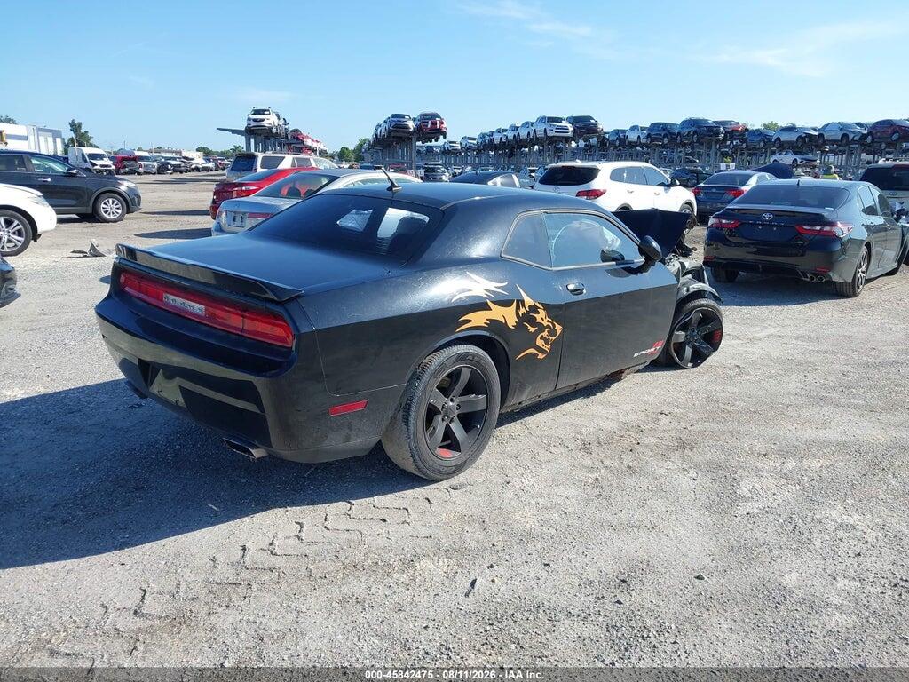 2C3CDYAG1CH292614 2012 DODGE CHALLENGER photo no. 4