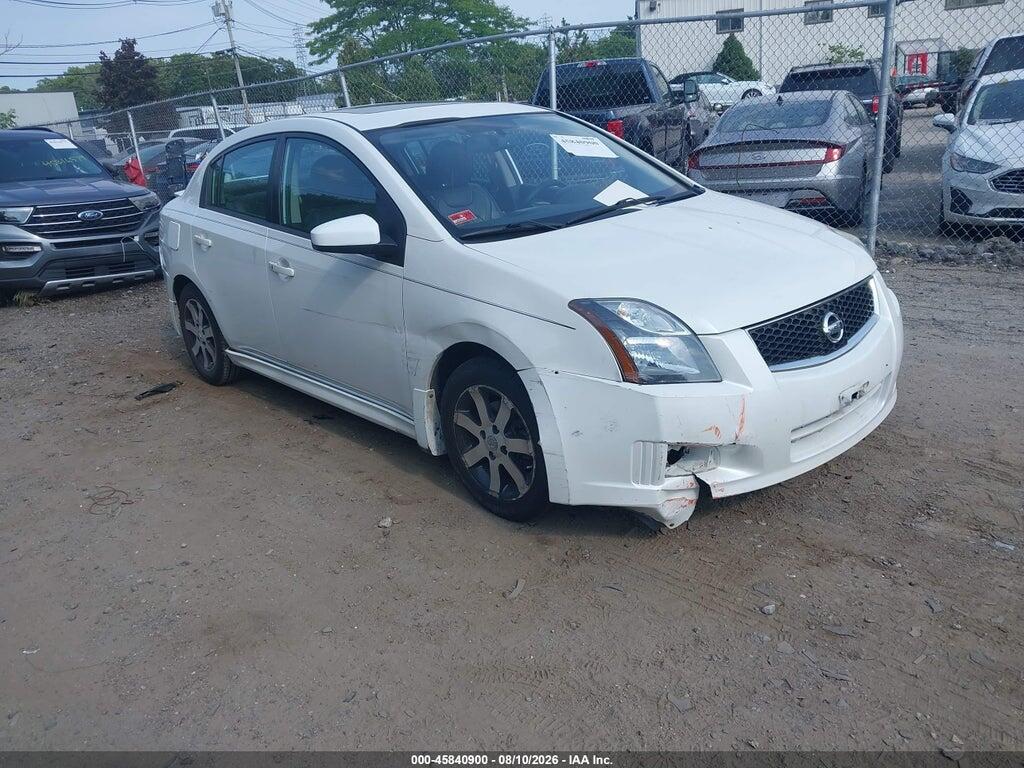 3N1AB6AP9CL727189 2012 NISSAN SENTRA photo no. 1