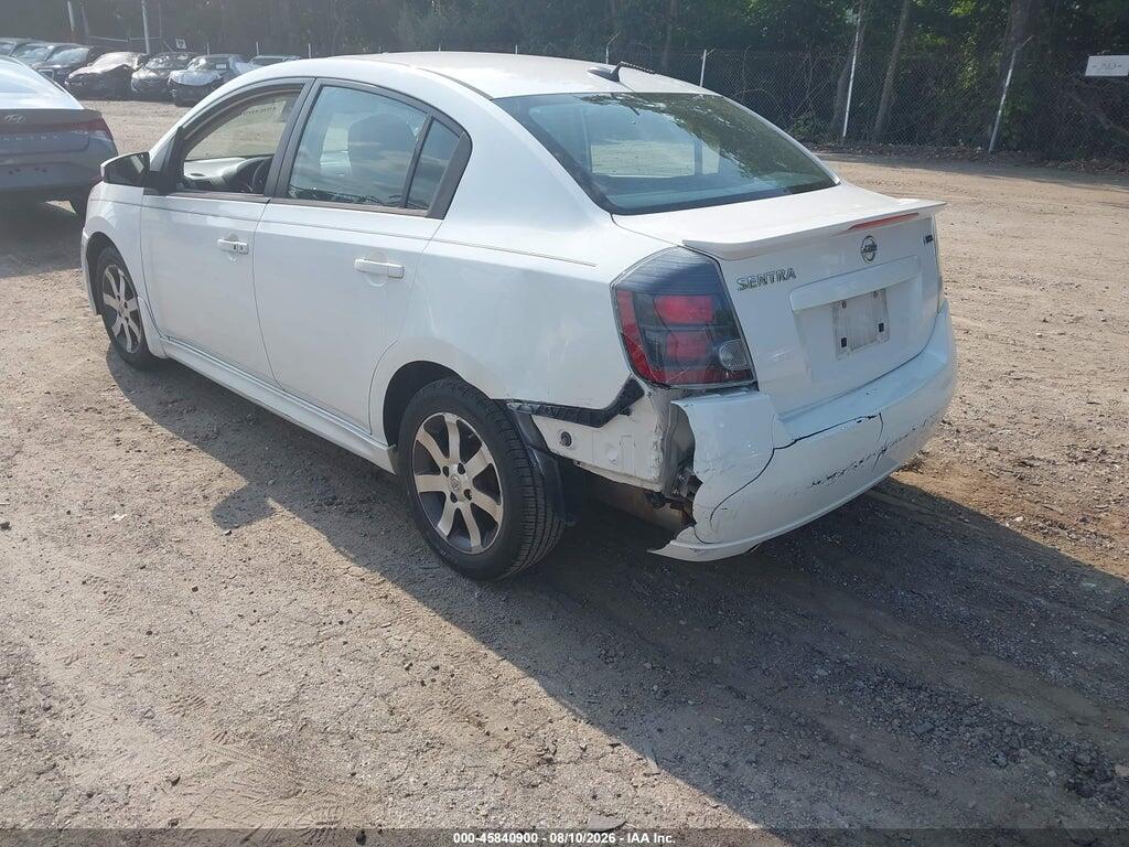 3N1AB6AP9CL727189 2012 NISSAN SENTRA photo no. 3
