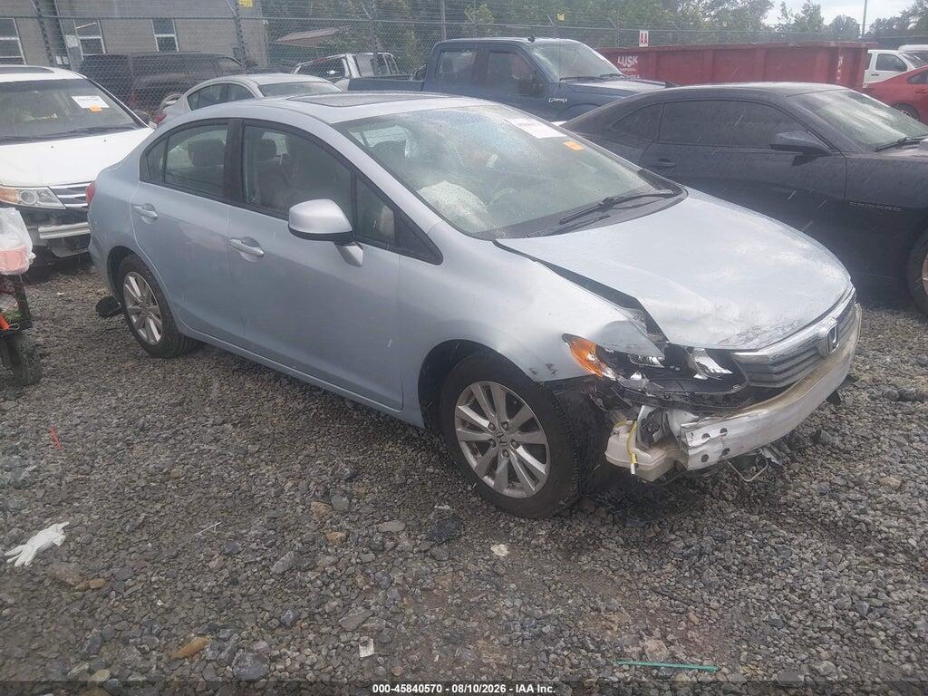 19XFB2F81CE019908 2012 HONDA CIVIC photo no. 1