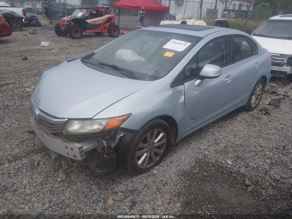 19XFB2F81CE019908 2012 HONDA CIVIC photo no. 2