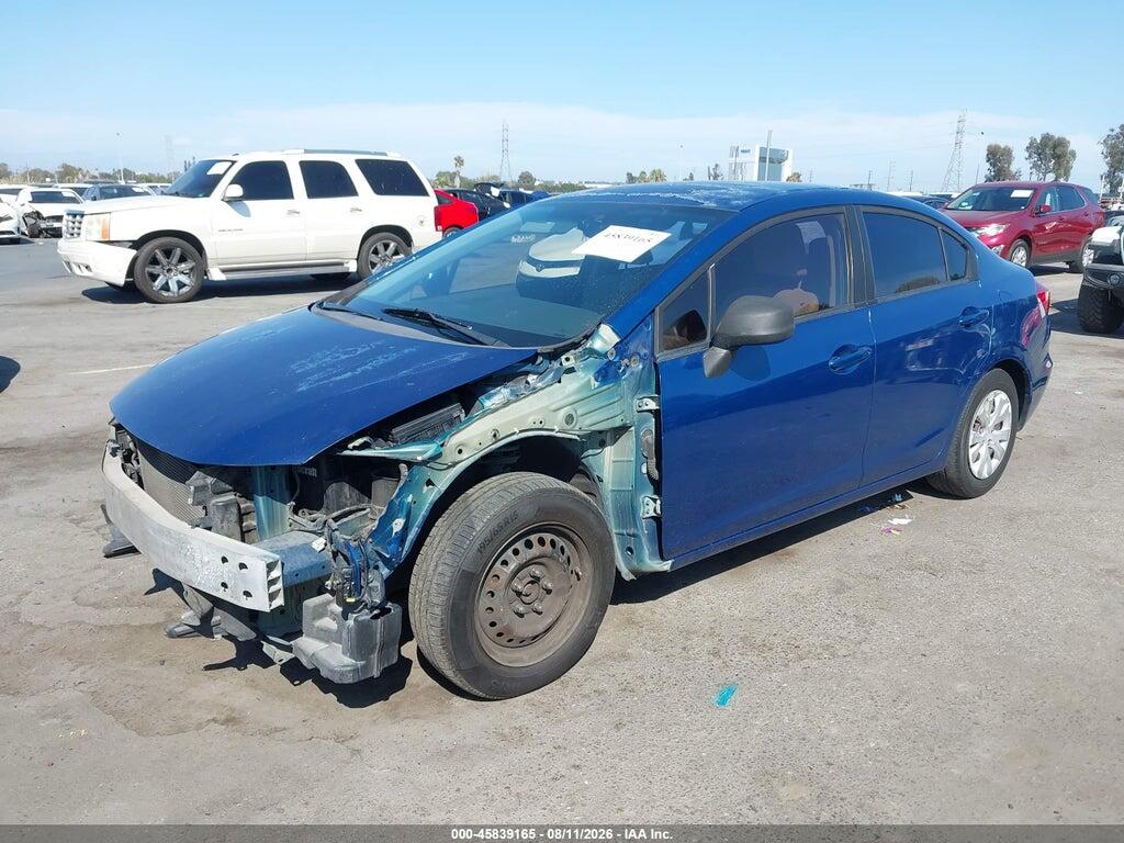19XFB2F59CE359930 2012 HONDA CIVIC photo no. 2
