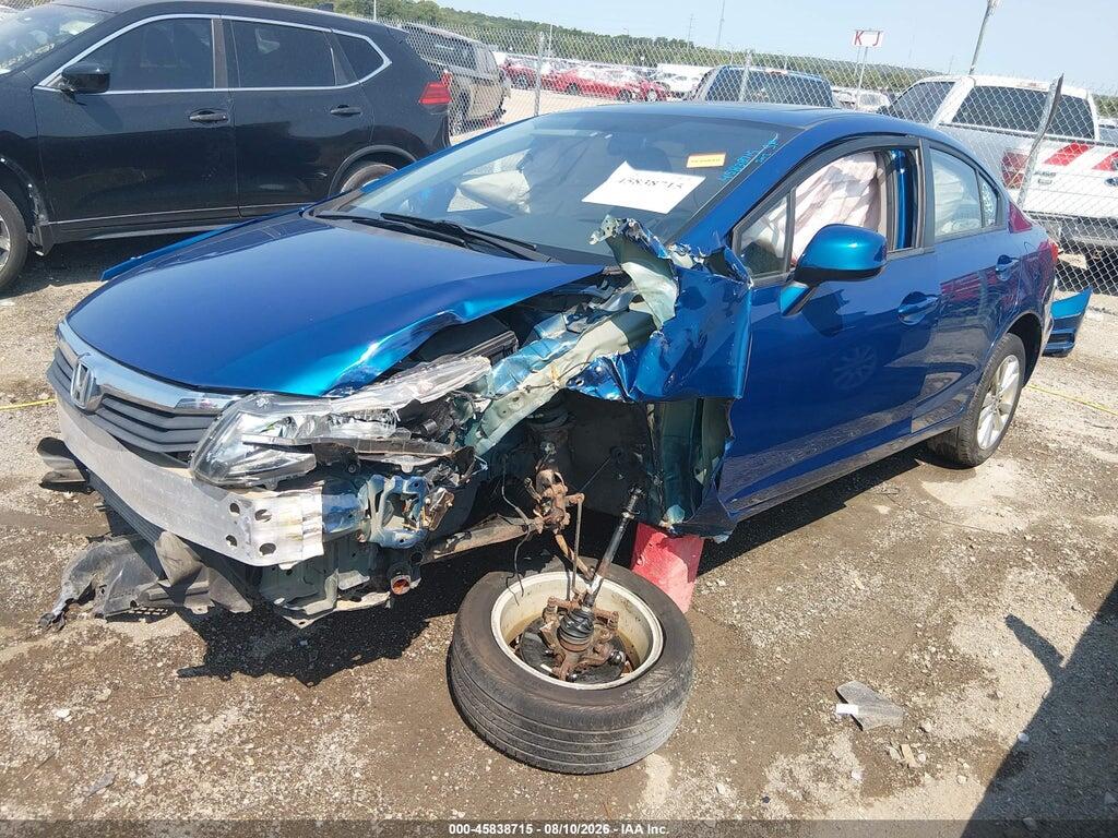 19XFB2F93CE314758 2012 HONDA CIVIC photo no. 2