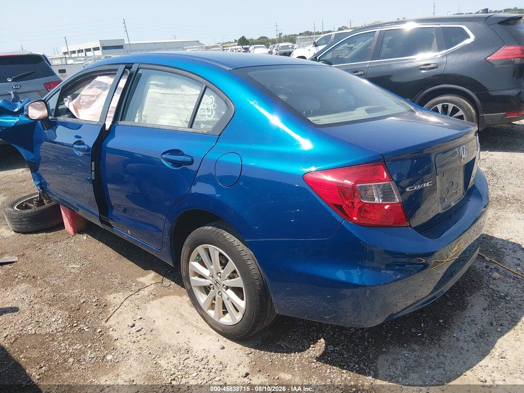 19XFB2F93CE314758 2012 HONDA CIVIC photo no. 3