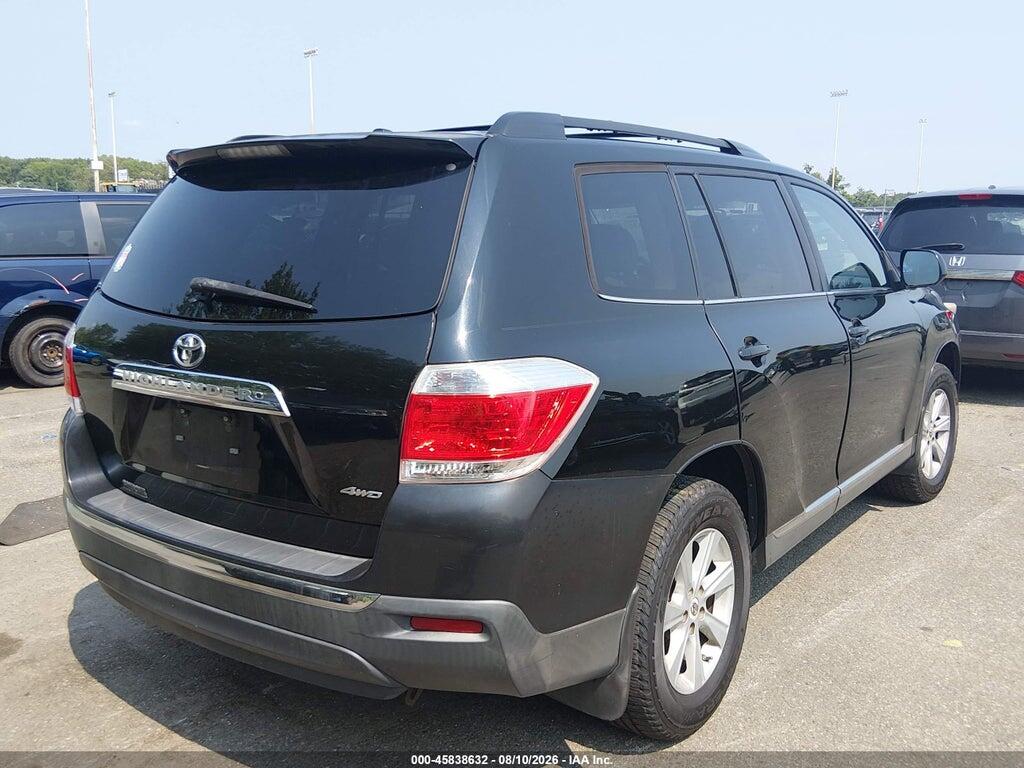 5TDBK3EHXCS132767 2012 TOYOTA HIGHLANDER photo no. 4