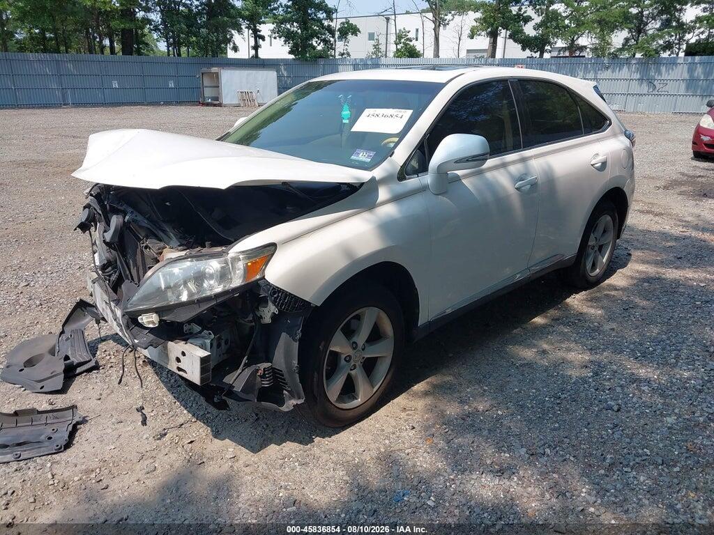 2T2BK1BA0CC134902 2012 LEXUS RX 350 photo no. 2