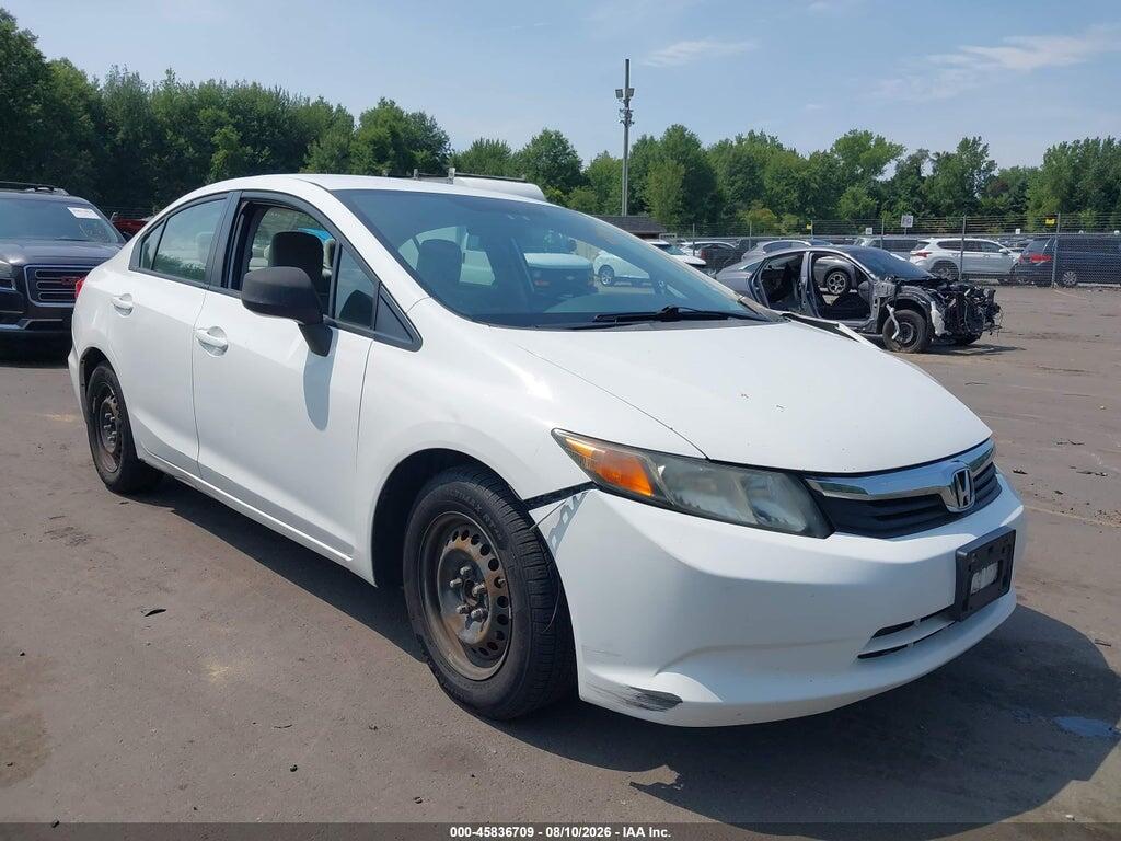 2HGFB2F5XCH330393 2012 HONDA CIVIC photo no. 1