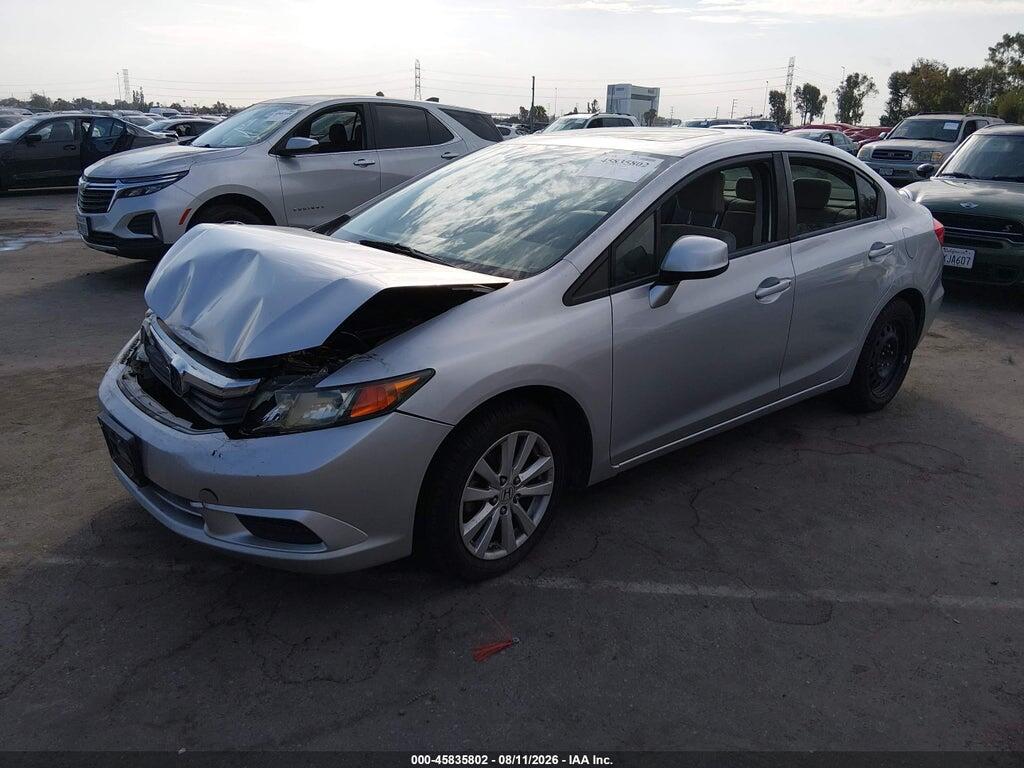 19XFB2F83CE343815 2012 HONDA CIVIC photo no. 2