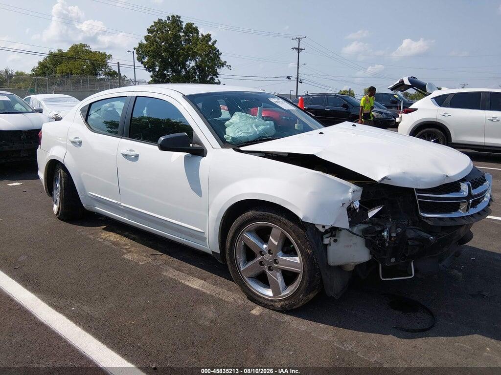 1C3CDZAB4CN185414 2012 DODGE AVENGER photo no. 1