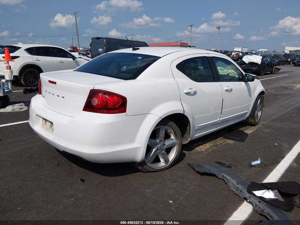 1C3CDZAB4CN185414 2012 DODGE AVENGER photo no. 4