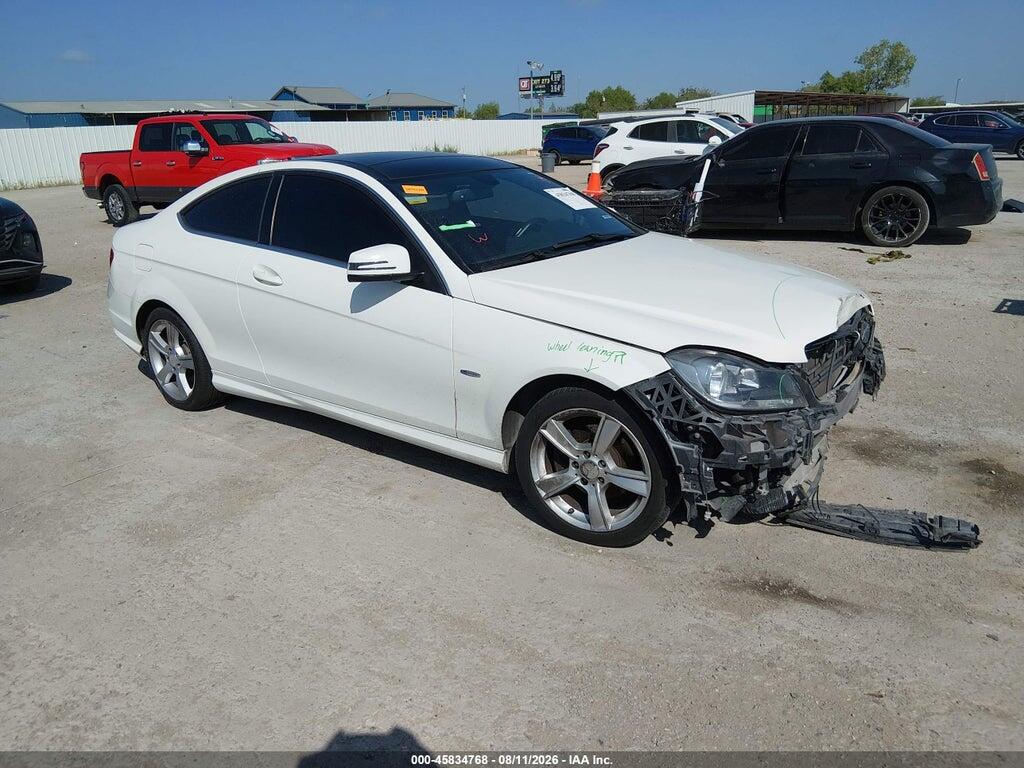 WDDGJ4HB2CF856013 2012 MERCEDES-BENZ C 250 photo no. 1
