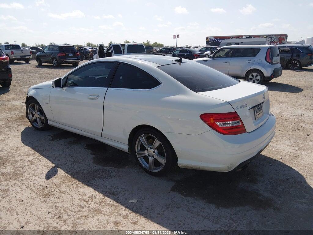 WDDGJ4HB2CF856013 2012 MERCEDES-BENZ C 250 photo no. 3