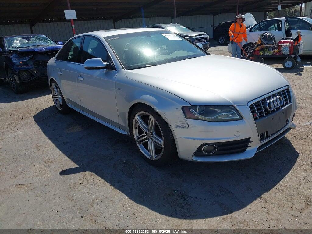 2012 AUDI S4 WAUBGAFL3CA102299