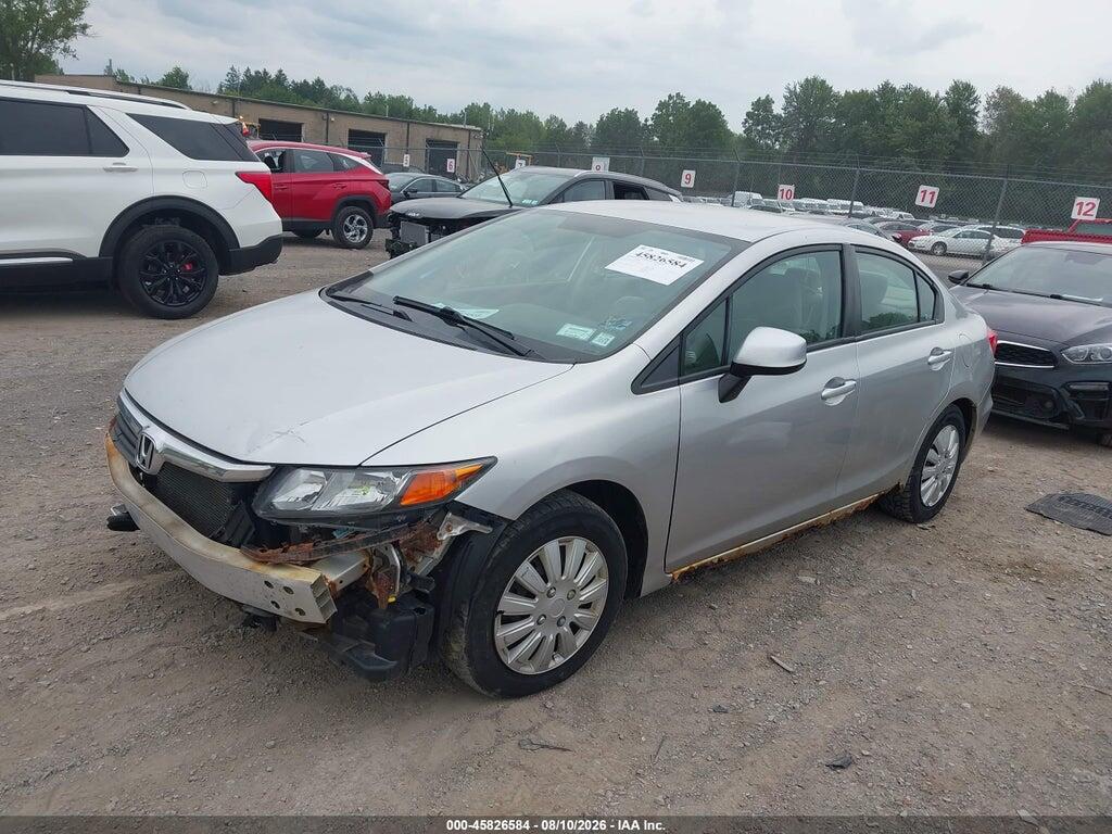 19XFB2F50CE331644 2012 HONDA CIVIC photo no. 2