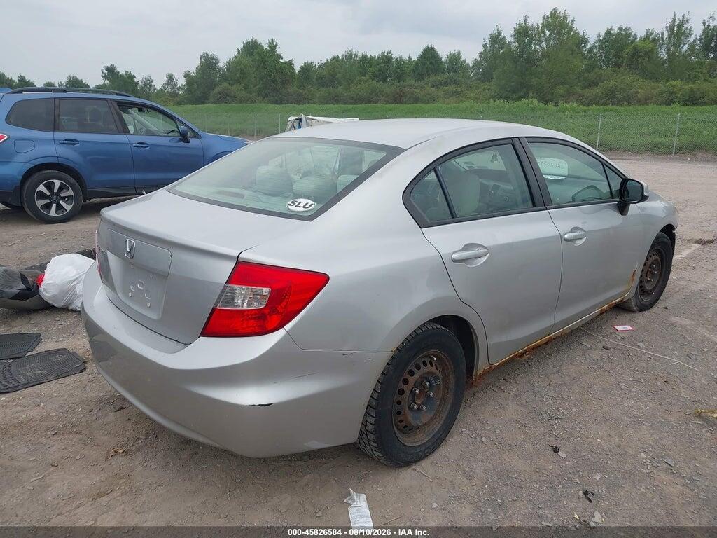 19XFB2F50CE331644 2012 HONDA CIVIC photo no. 4