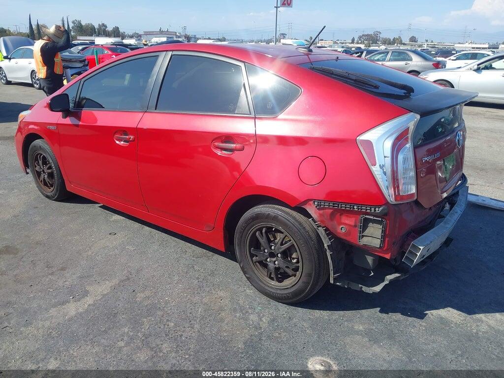 JTDKN3DU4C1601581 2012 TOYOTA PRIUS photo no. 3