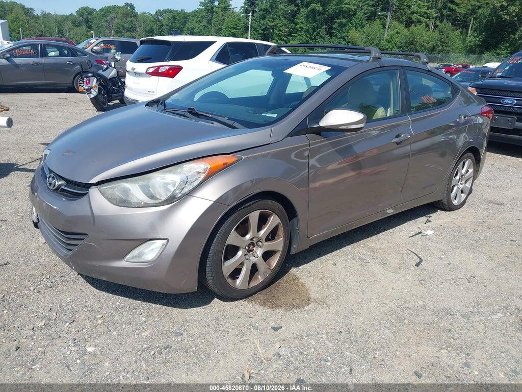5NPDH4AE0CH095291 2012 HYUNDAI ELANTRA photo no. 2