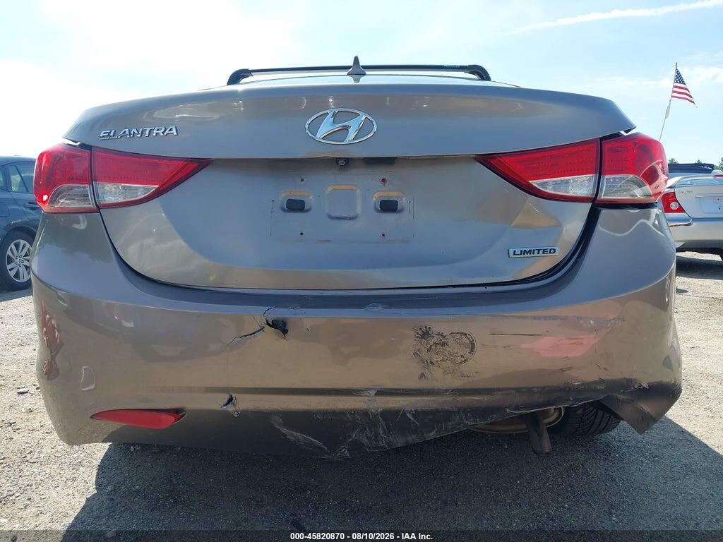 5NPDH4AE0CH095291 2012 HYUNDAI ELANTRA photo no. 6