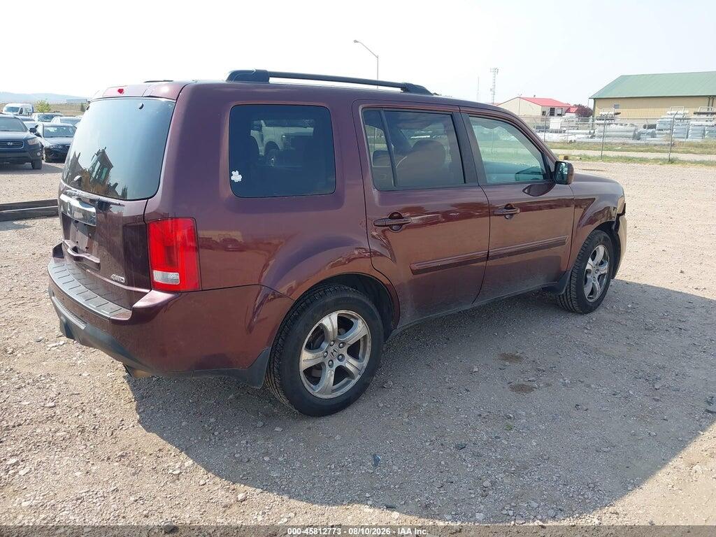5FNYF4H49CB064429 2012 HONDA PILOT photo no. 4