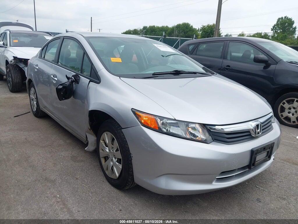 19XFB2F59CE032816 2012 HONDA CIVIC photo no. 1