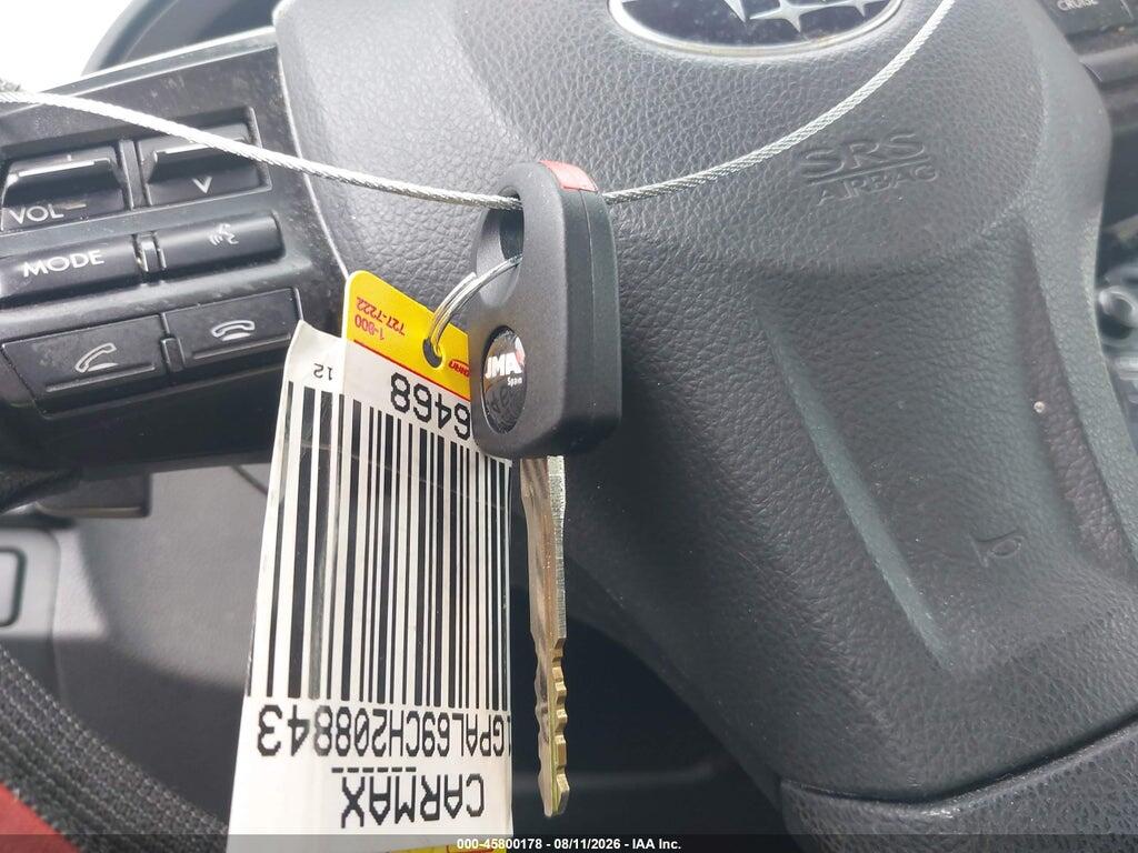 JF1GPAL69CH208843 2012 SUBARU IMPREZA photo no. 11