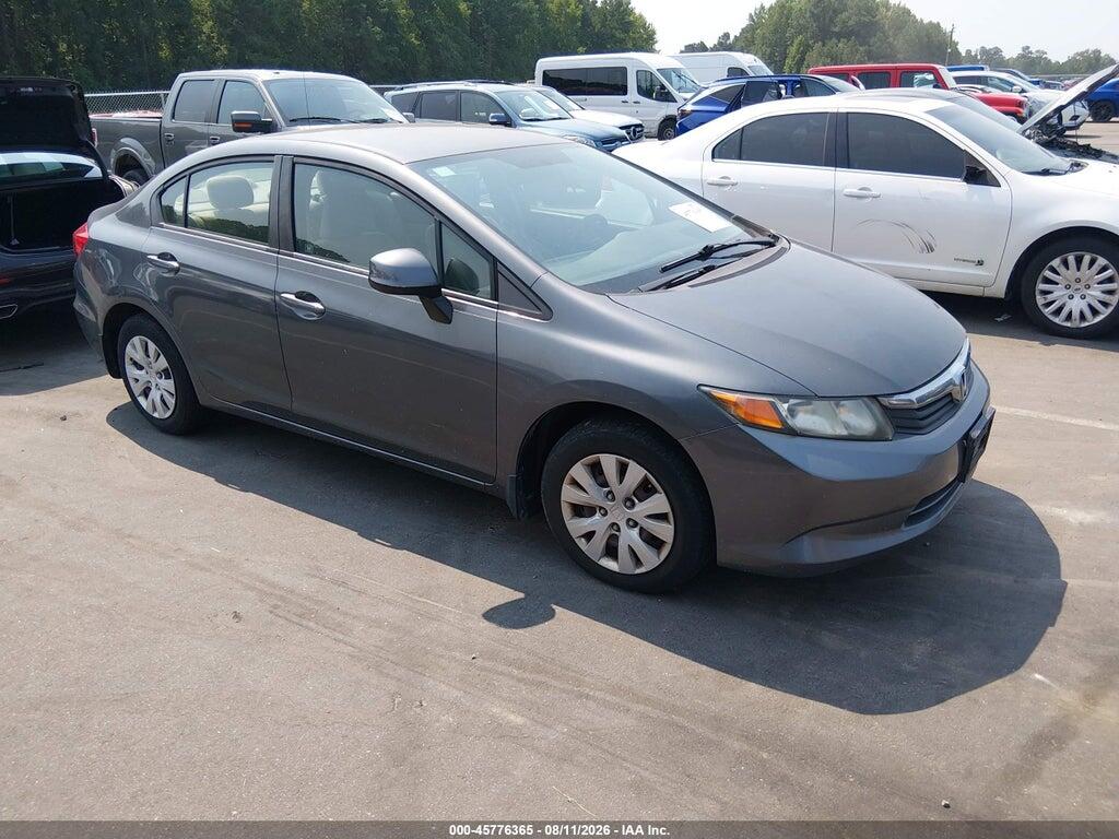 19XFB2F56CE025371 2012 HONDA CIVIC photo no. 1