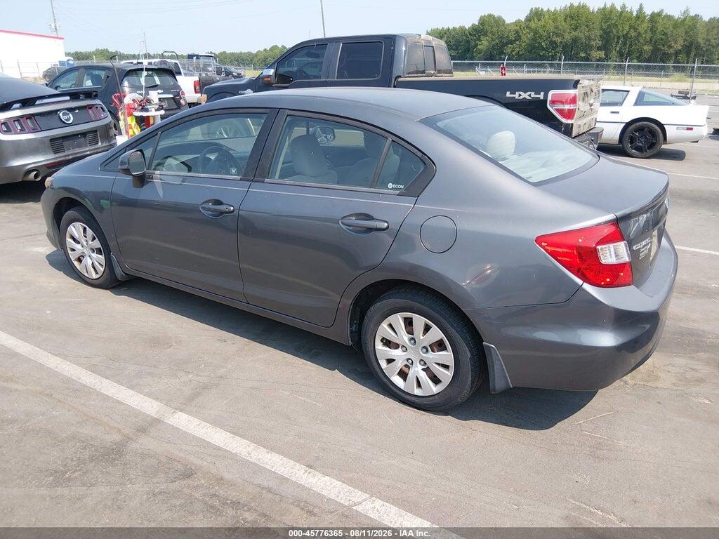 19XFB2F56CE025371 2012 HONDA CIVIC photo no. 3