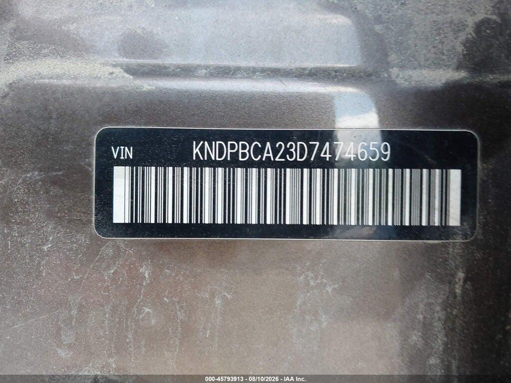KNDPBCA23D7474659 2013 KIA SPORTAGE photo no. 9