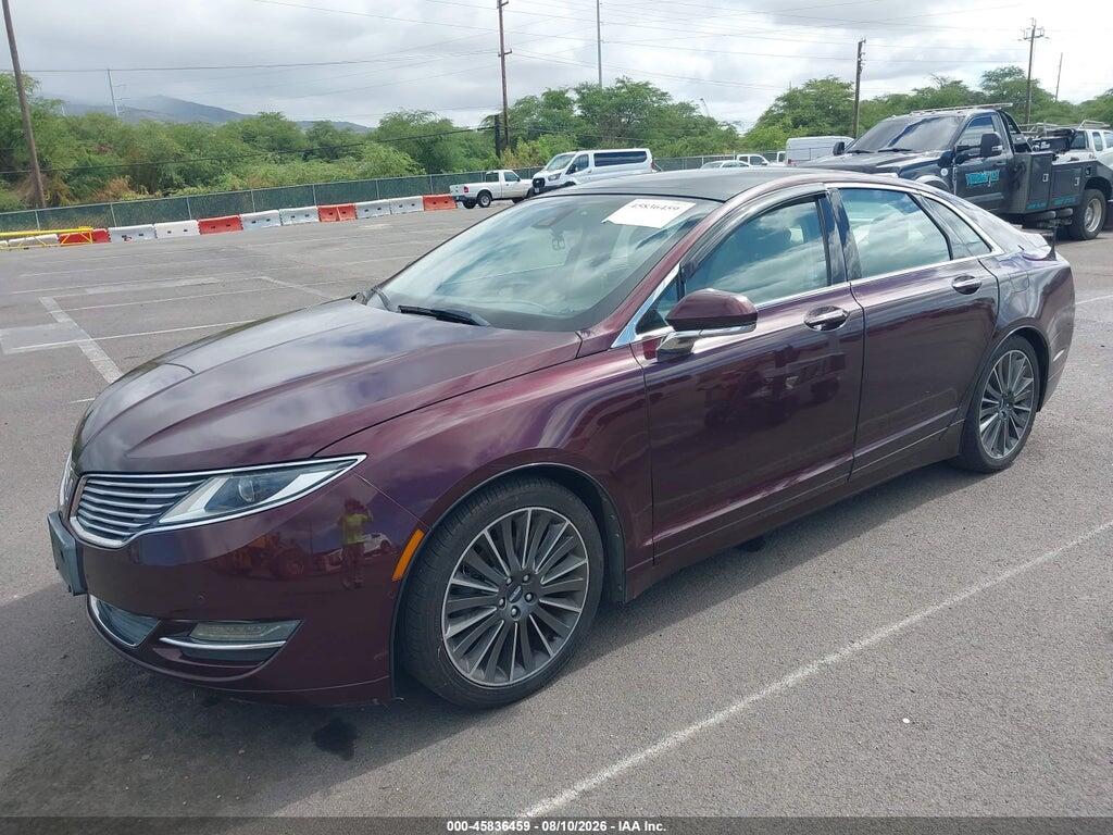 3LN6L2LU1DR807897 2013 LINCOLN MKZ HYBRID photo no. 2