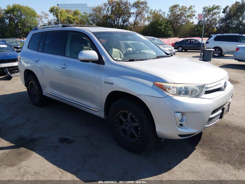 2013 TOYOTA HIGHLANDER HYBRID JTEDC3EH3D2011332