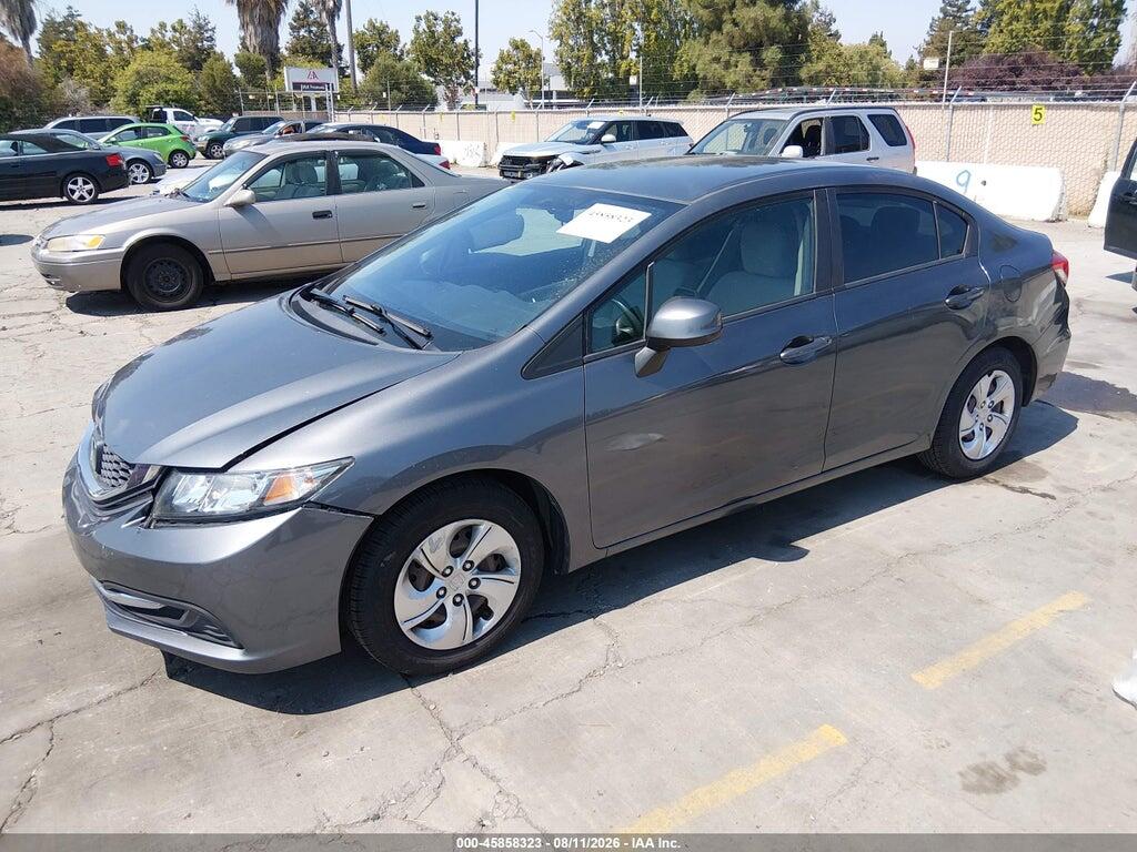 19XFB2F59DS229910 2013 HONDA CIVIC photo no. 2