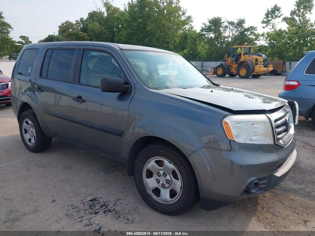 5FNYF3H21DB031032 2013 HONDA PILOT photo no. 1