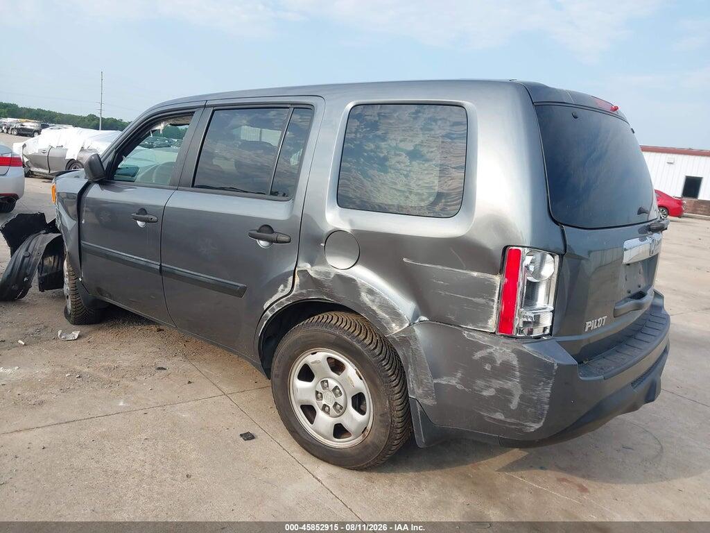 5FNYF3H21DB031032 2013 HONDA PILOT photo no. 3