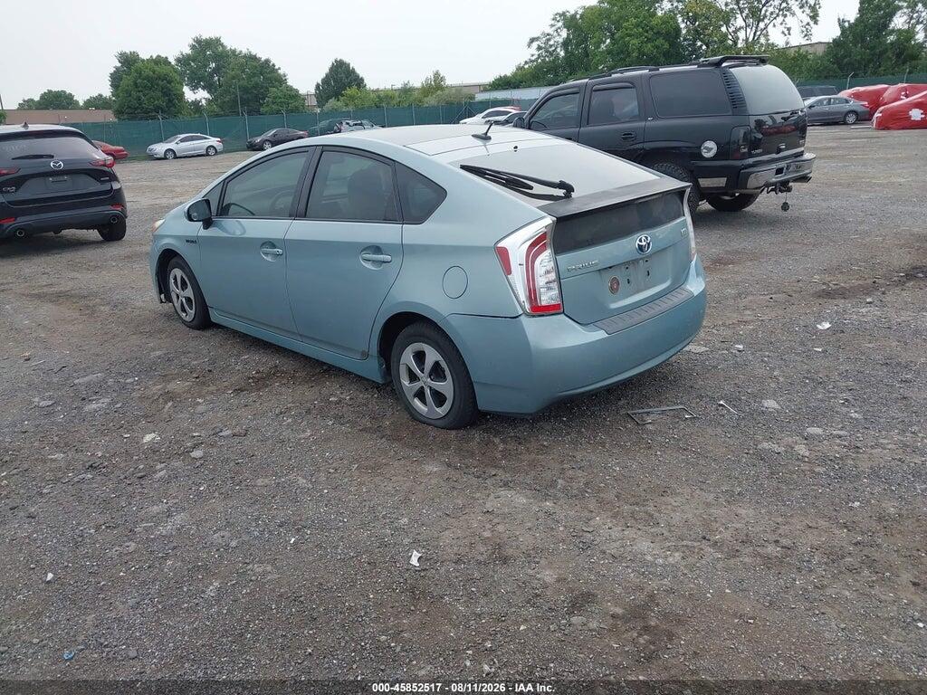 JTDKN3DU2D1659609 2013 TOYOTA PRIUS photo no. 3