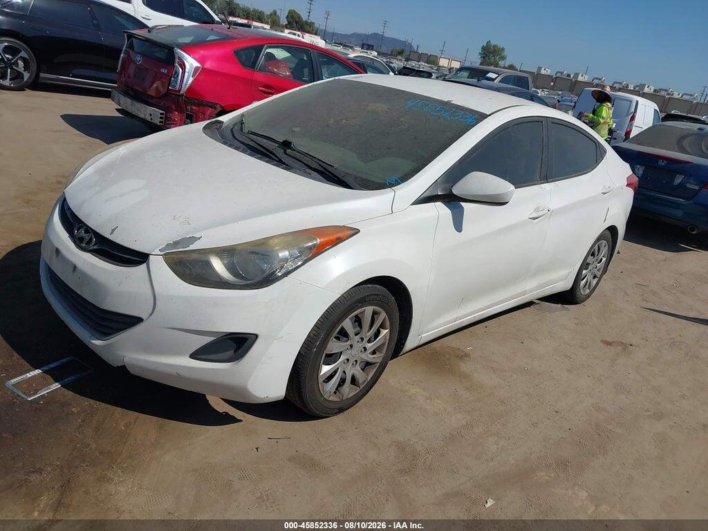 5NPDH4AE1DH187141 2013 HYUNDAI ELANTRA photo no. 2